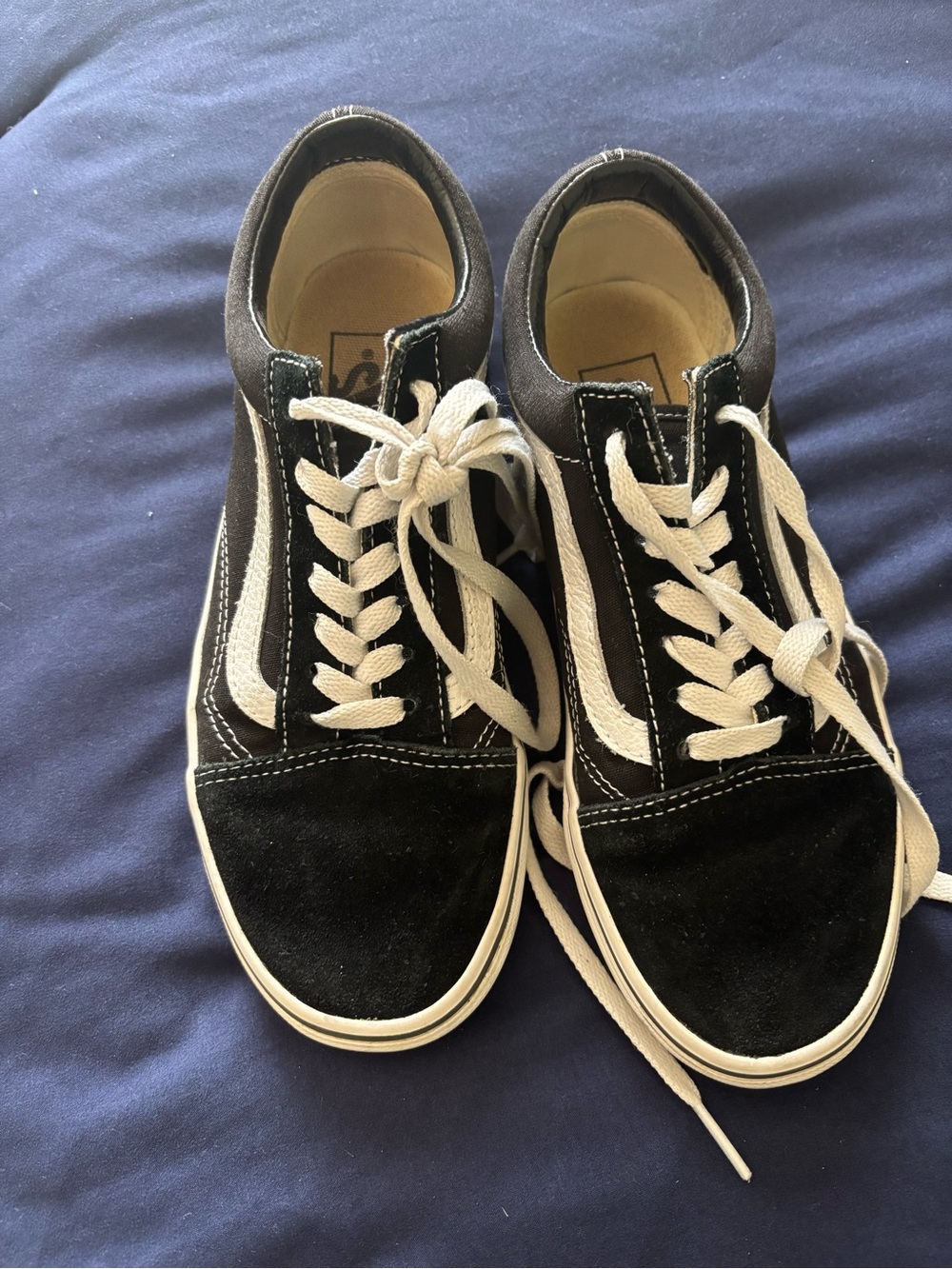 VANS black low top skate women’s 6.5